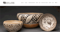 Desktop Screenshot of foxpueblopottery.com